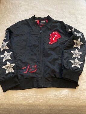 Staple x Ron English Men's Smile Bomber Jacket EUC Size Large